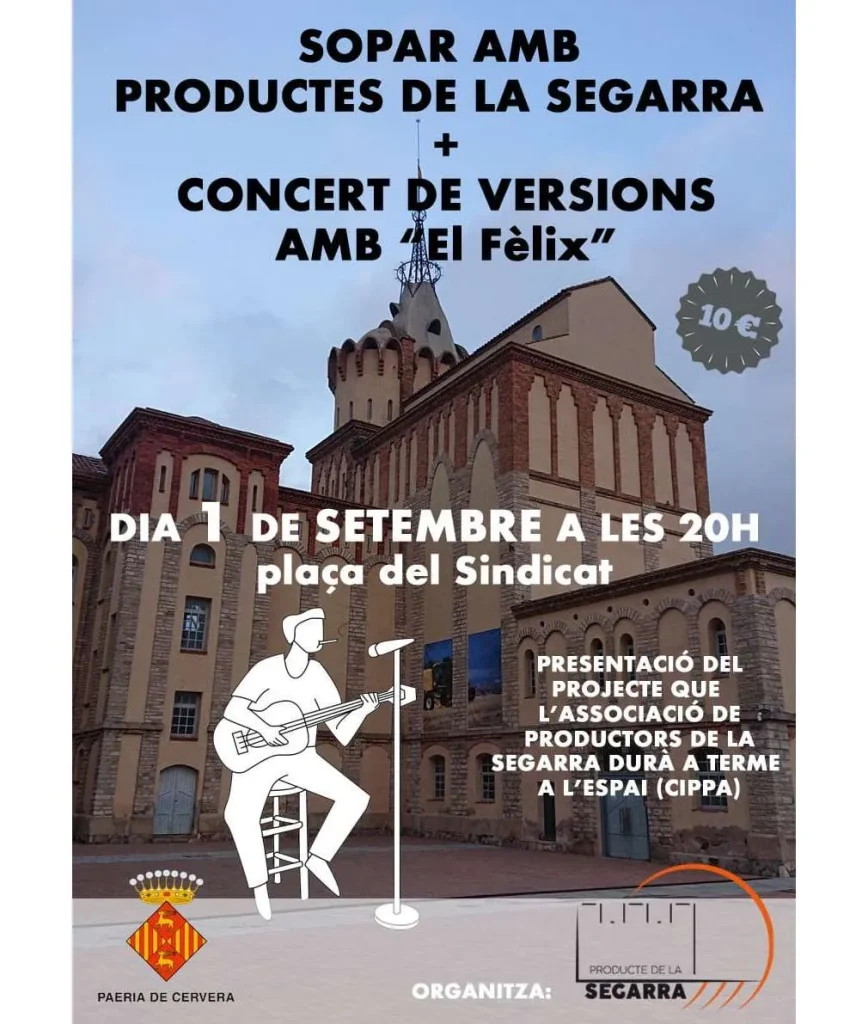 Sopar de proximitat + concert
