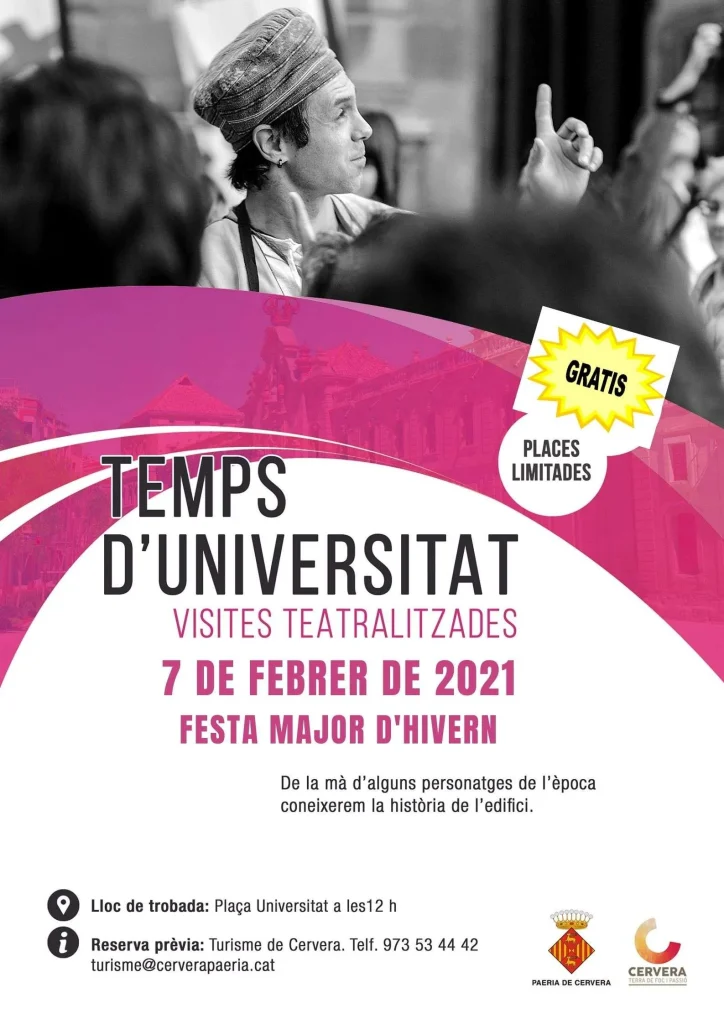 Visita teatralitzada “Temps d’Universitat”