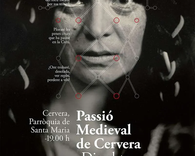 Tot a punt per a la Passió Medieval de Cervera