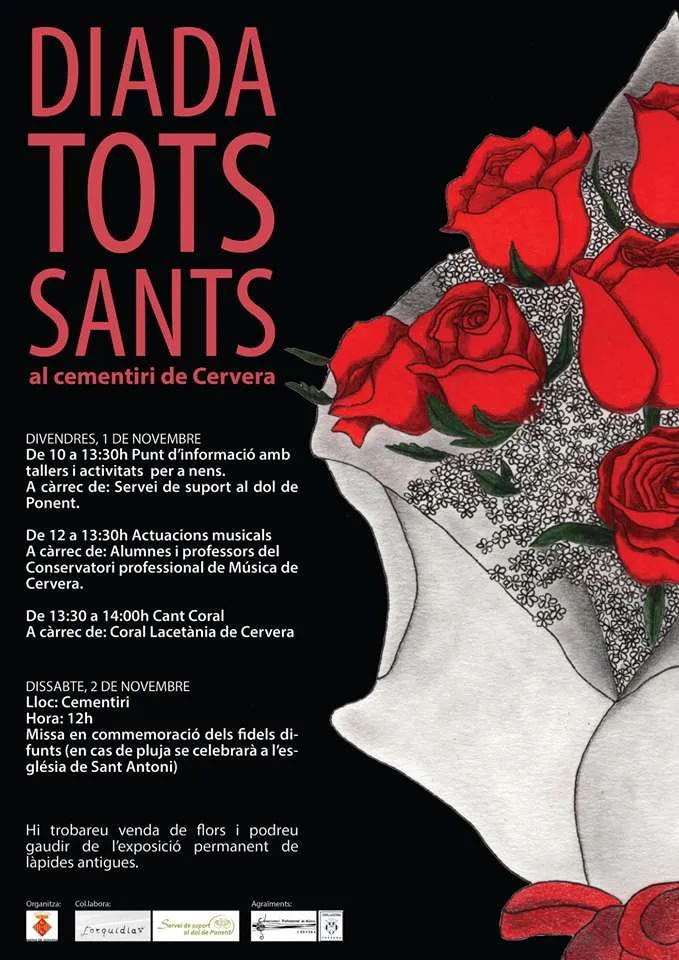 Activitats al cementiri de Cervera per Tots Sants