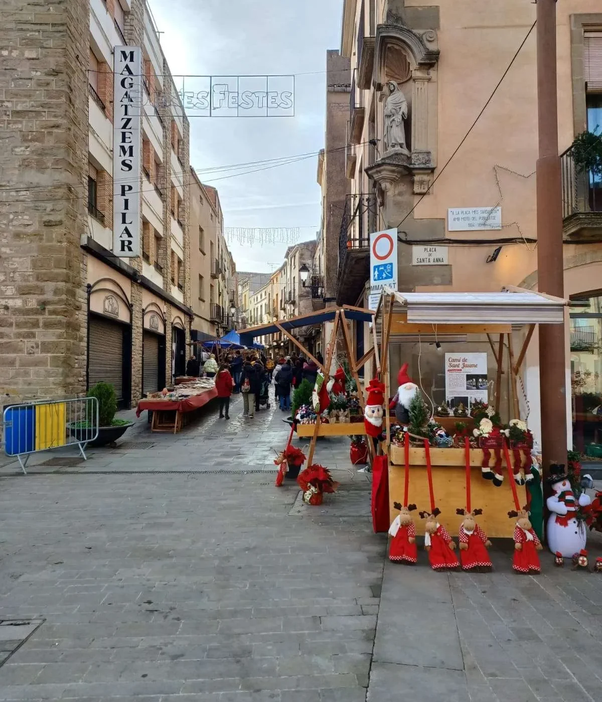 Valoració molt positiva del Mercat de Nadal de Cervera