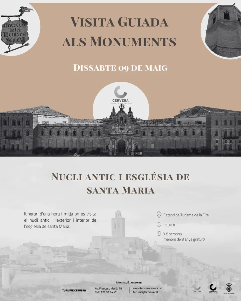 Visites guiades als monuments