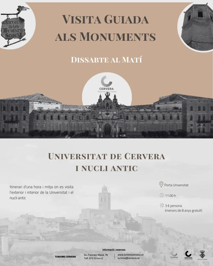 Visita guiada a la Universitat i el Nucli Antic