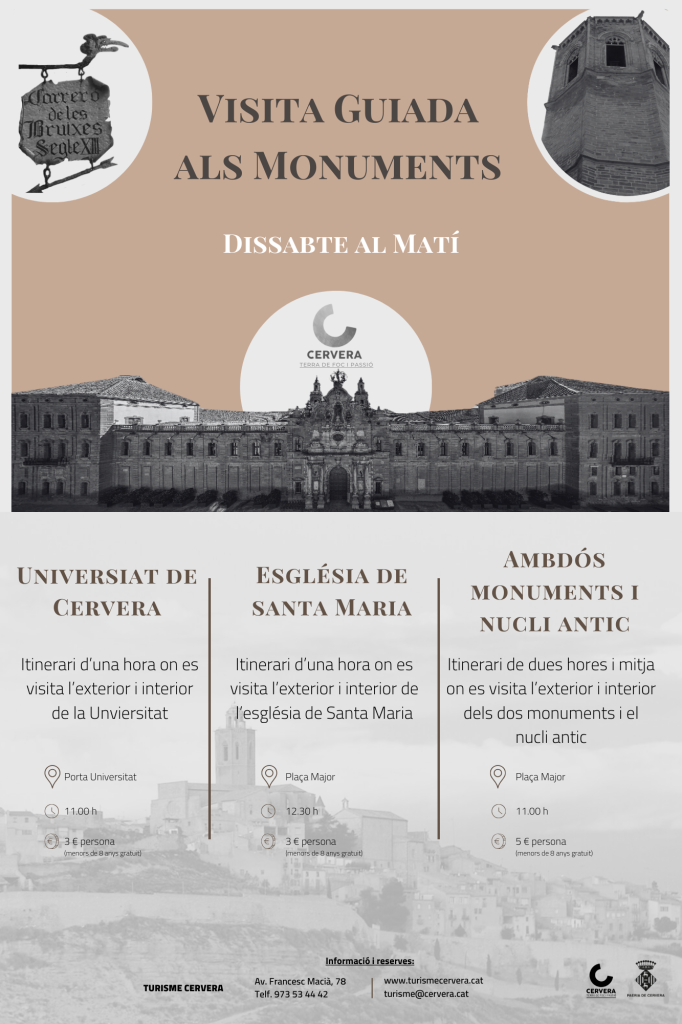 Visites guiades als monuments