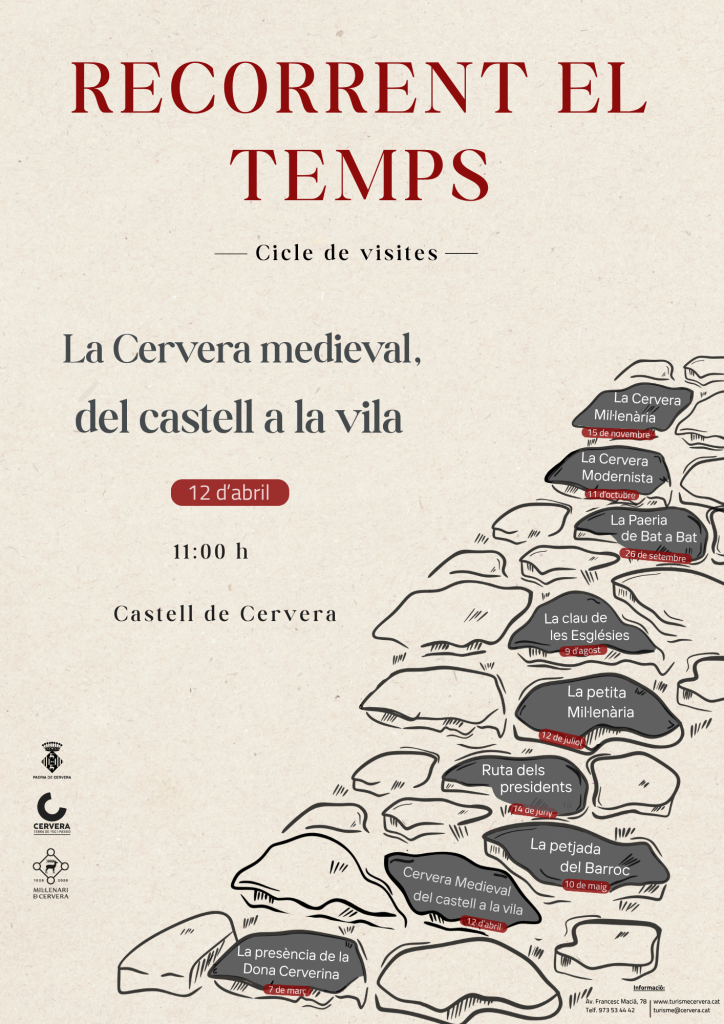 Visita guiada “Cervera medieval, del castell a la vila”