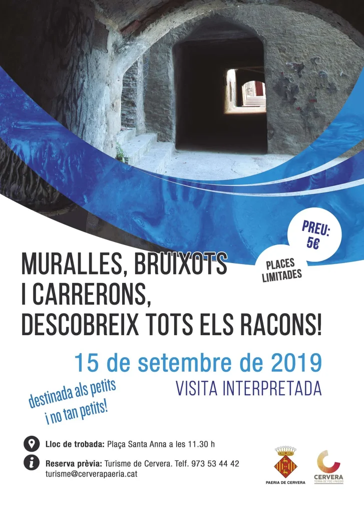 Visita Interpretada: muralles bruixots i carrerons, descobreix tots els racons