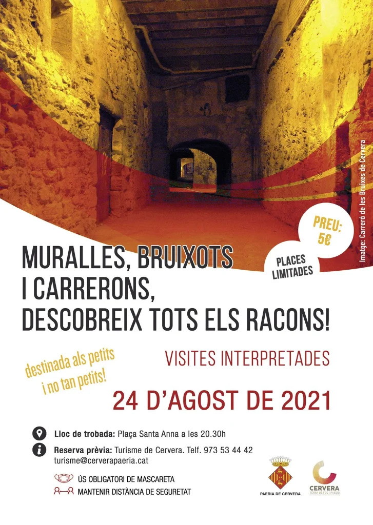 Visita interpretada: Muralles, bruixots i carrerons, descobreix tots els racons!