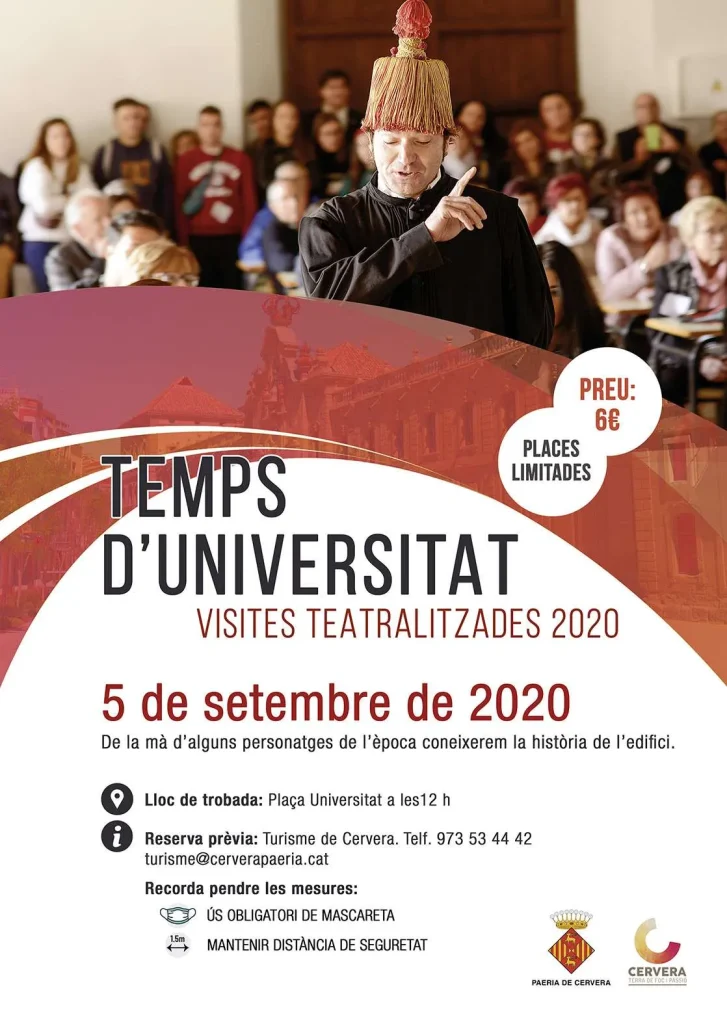Visita teatralitzada » Temps d’Universitat»