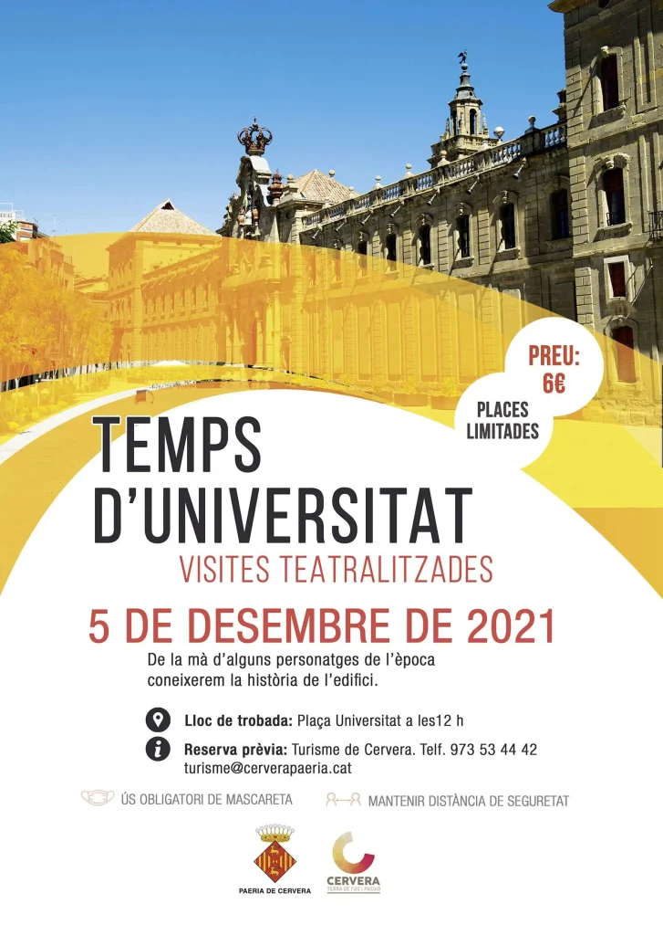 Visita teatralitzada “Temps d’Universitat”