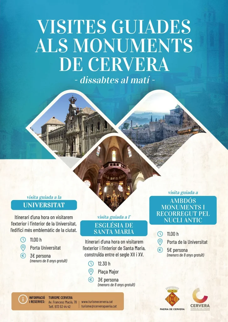 Visites guiades als monuments