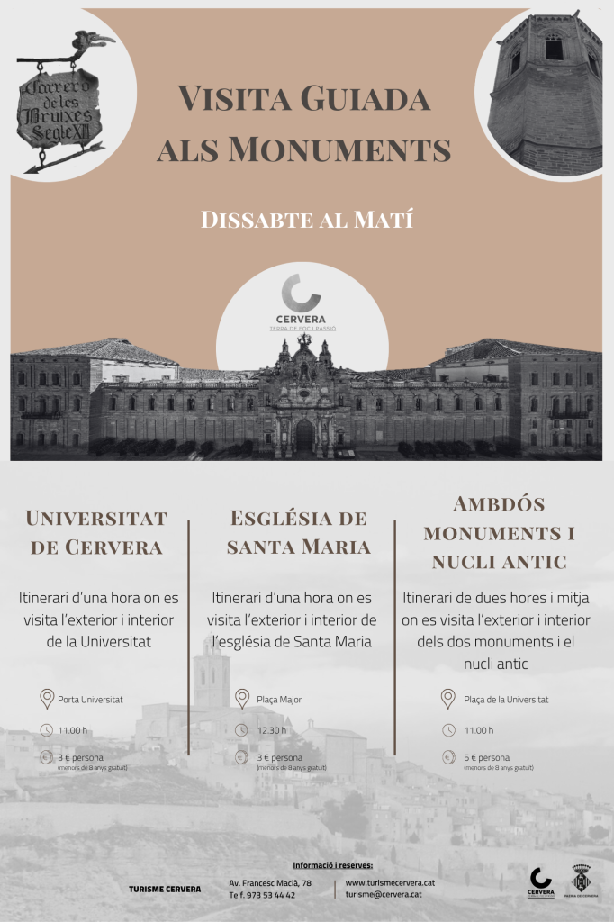 Visites guiades als monuments