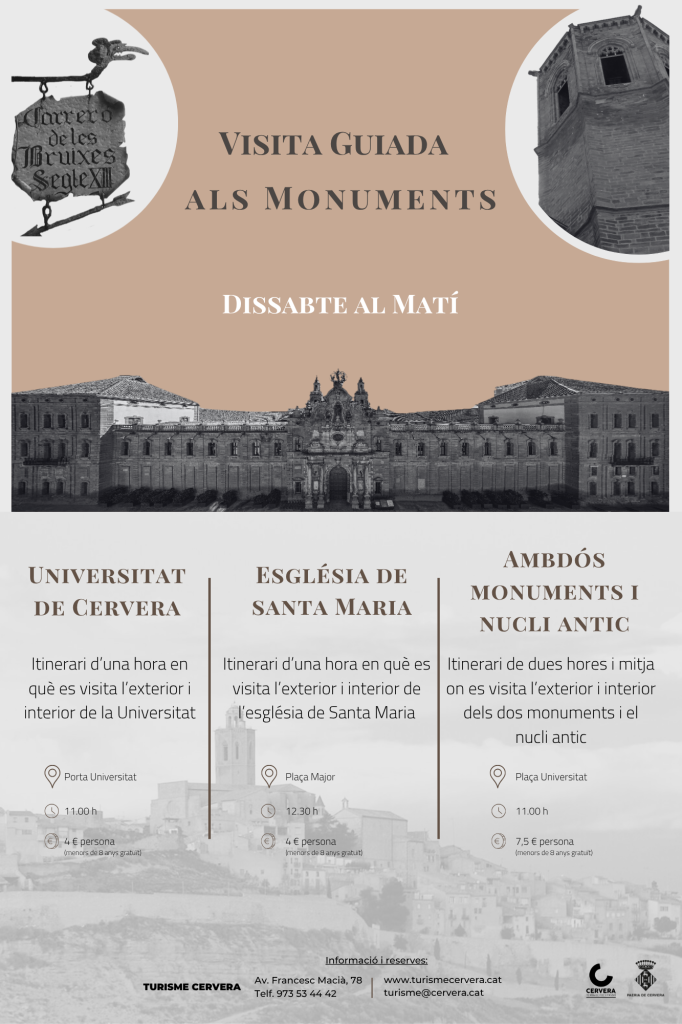 Visites guiades als monuments