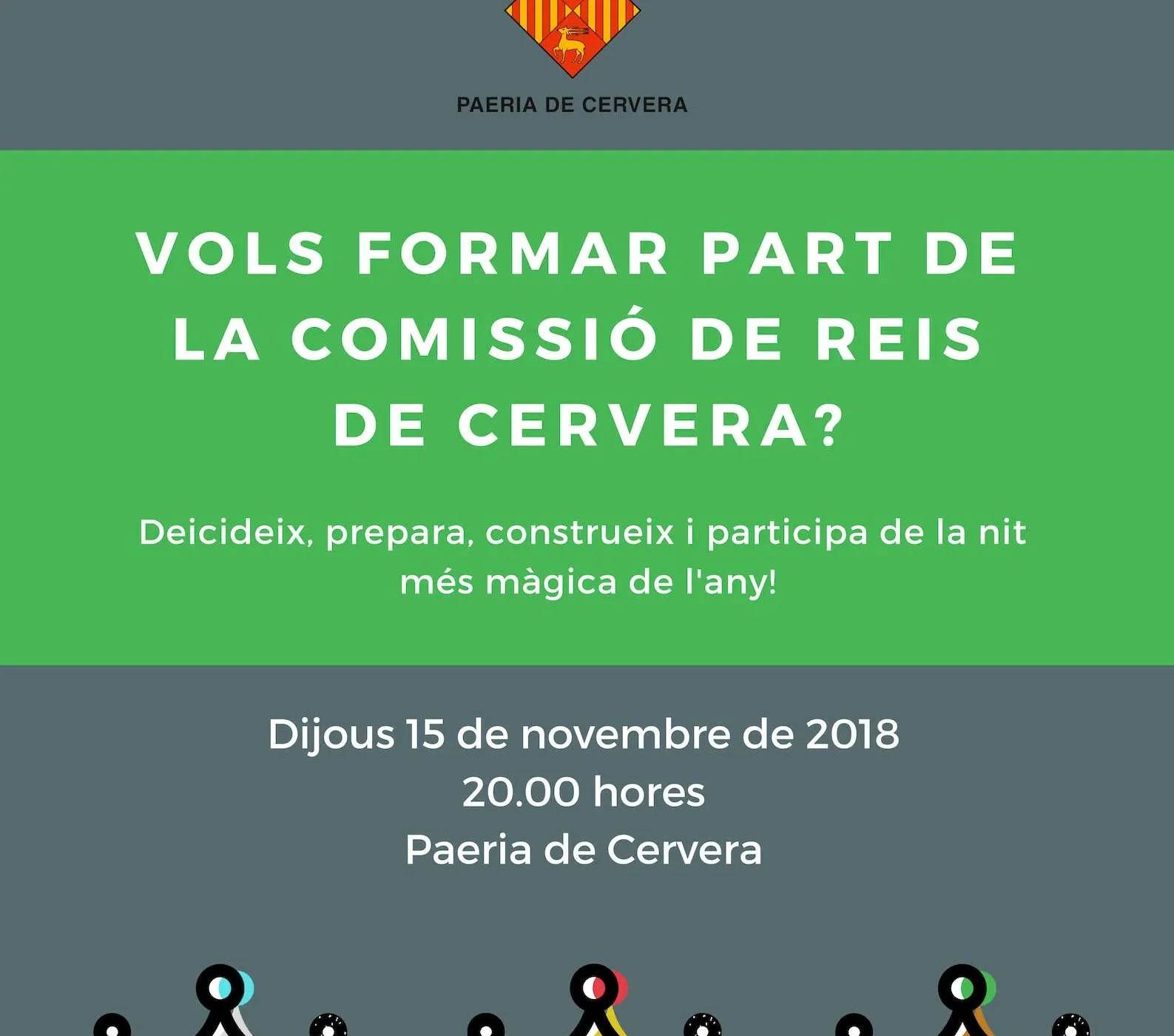 “Vols formar part de la Comissió de Reis?”