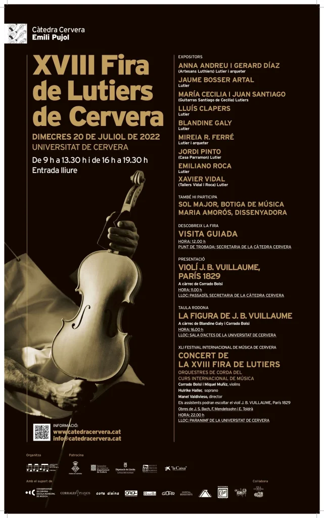 XVIII Fira de Lutiers de Cervera