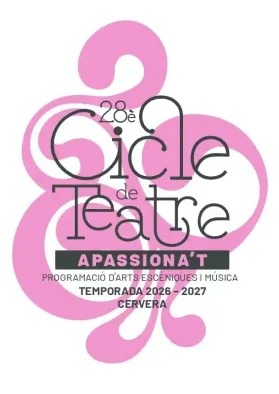Cervera posa a la venda els abonaments per al Cicle de Teatre 2026-2027