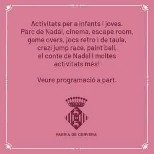 Cervera, ciutat d’entreteniment