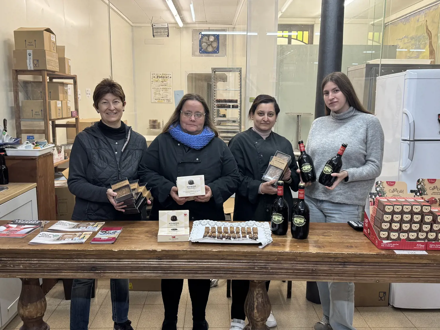Casa Dalmases presenta la nova cervesa i els bombons amb xocomel com a novetats aquest Nadal