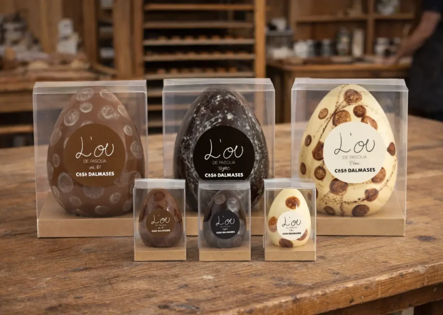 Casa Dalmases reivindica la xocolata artesana amb una nova campanya d’ous de Pasqua fets a Cervera