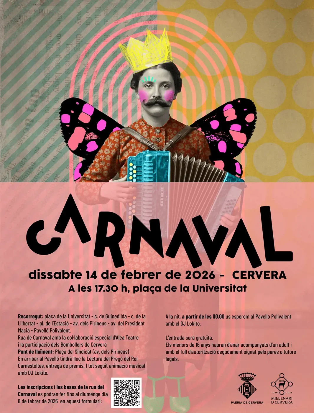 Cervera, a punt per celebrar la festa de Carnaval