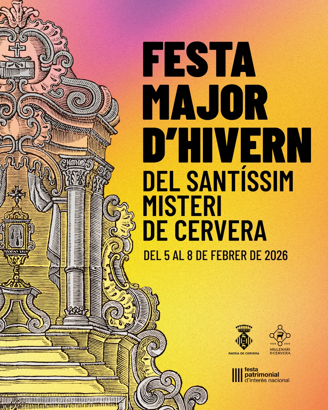 Cervera, a punt per celebrar la Festa Major del Santíssim Misteri