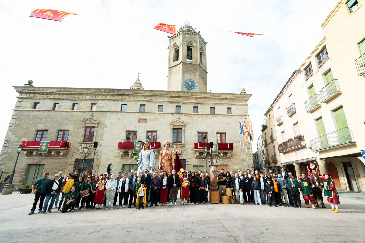 Cervera celebra intensament una Festa Major plena de tradició