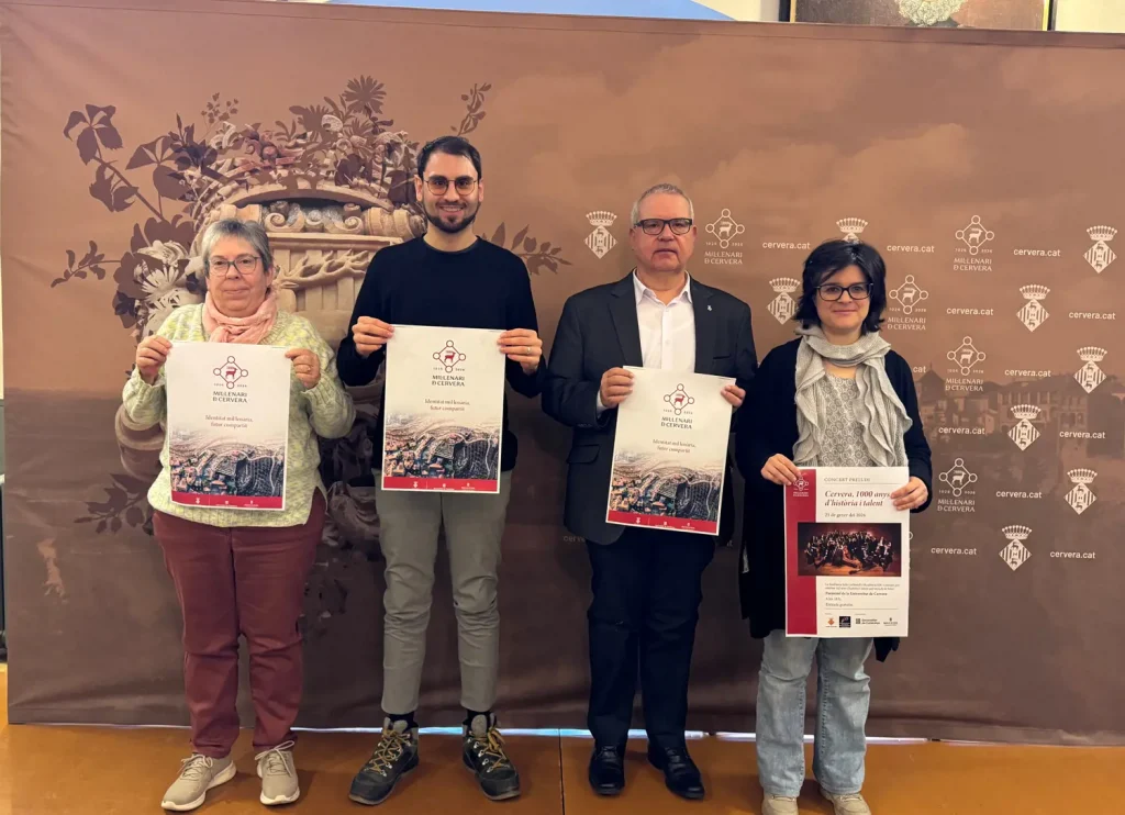 Cervera dona el tret de sortida al Mil·lenari