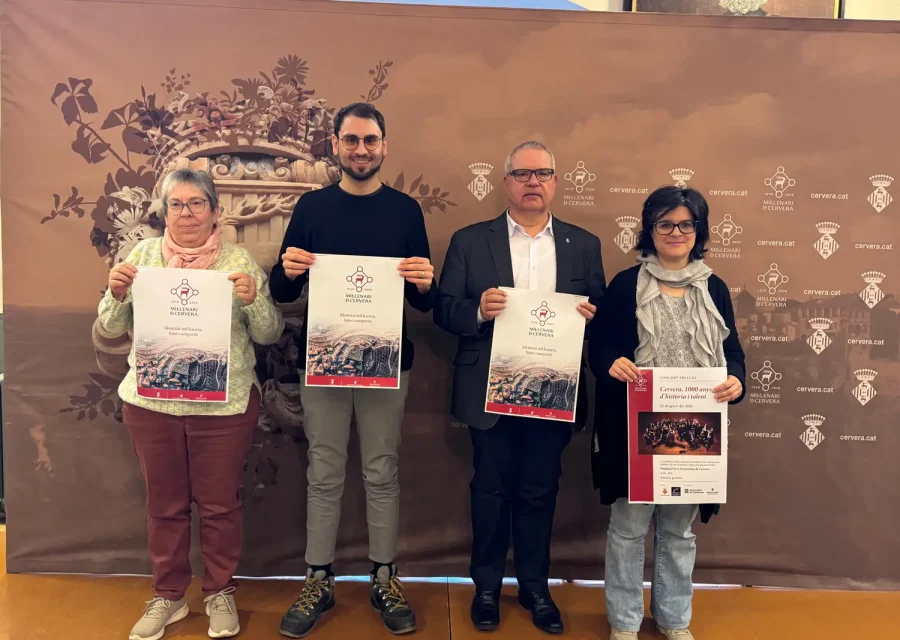 Cervera dona el tret de sortida al Mil·lenari