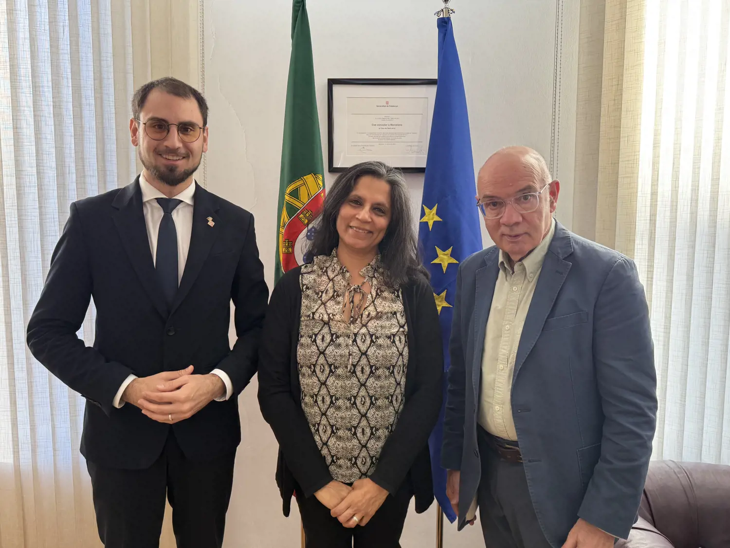 Cervera reforça els llaços amb Portugal