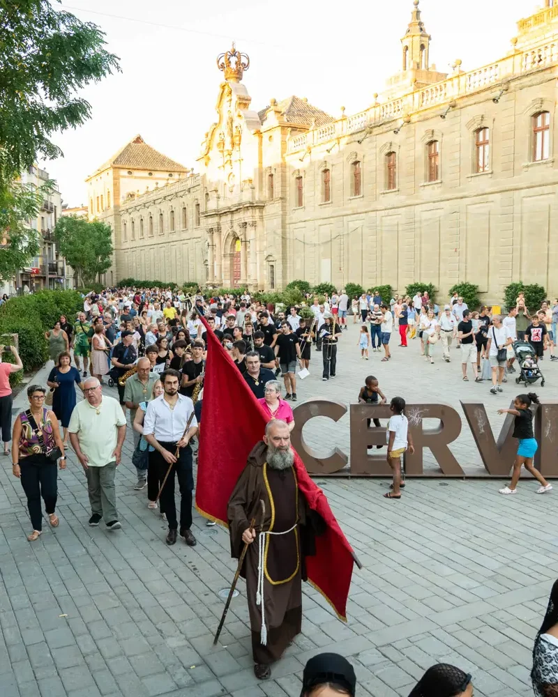 Cervera viu amb passió la tradicional festa de Sant Magí