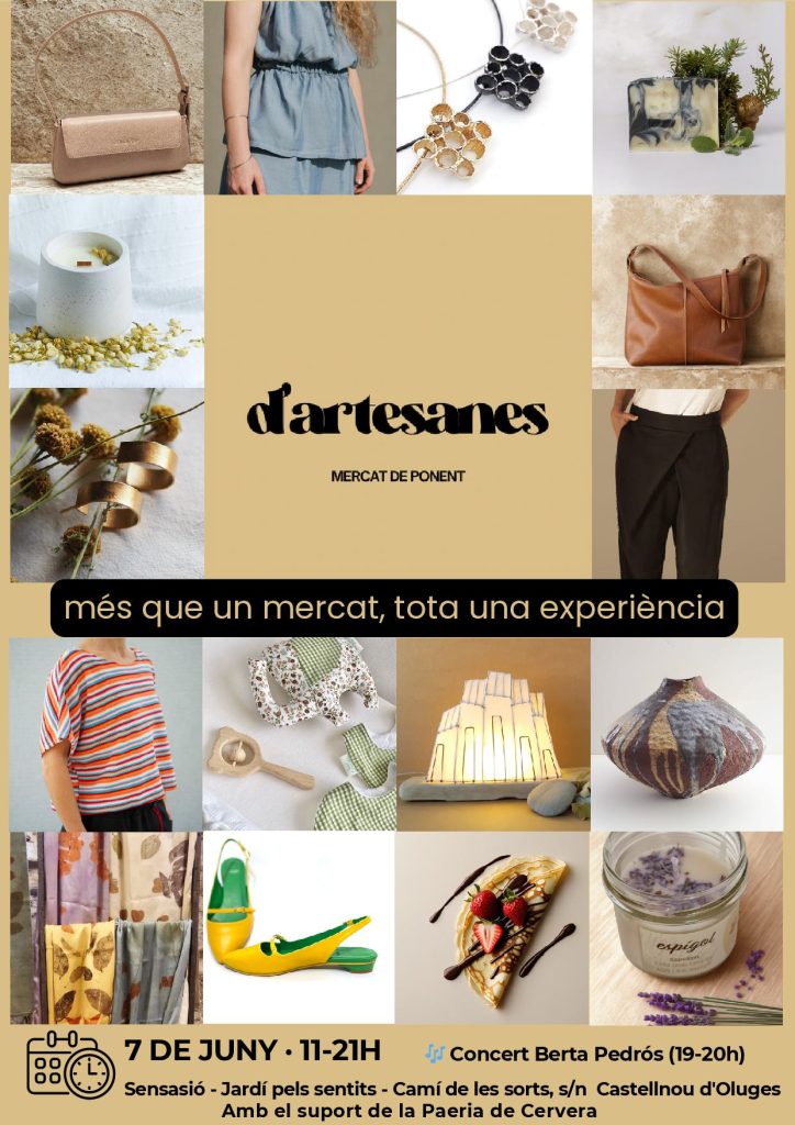 D’artesanes – Mercat de Ponent