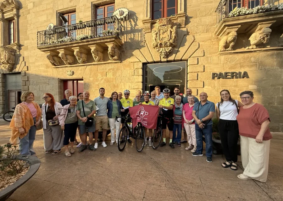 De Cervera a Cervera: 3.000 quilòmetres en bicicleta per connectar 17 poblacions amb un mateix nom