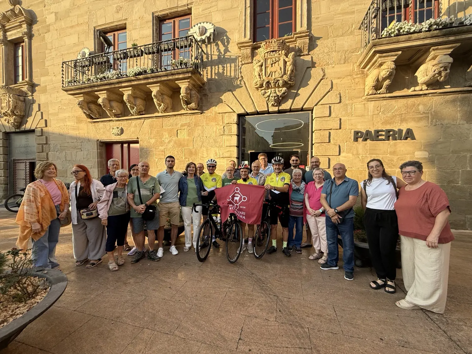De Cervera a Cervera: 3.000 quilòmetres en bicicleta per connectar 17 poblacions amb un mateix nom