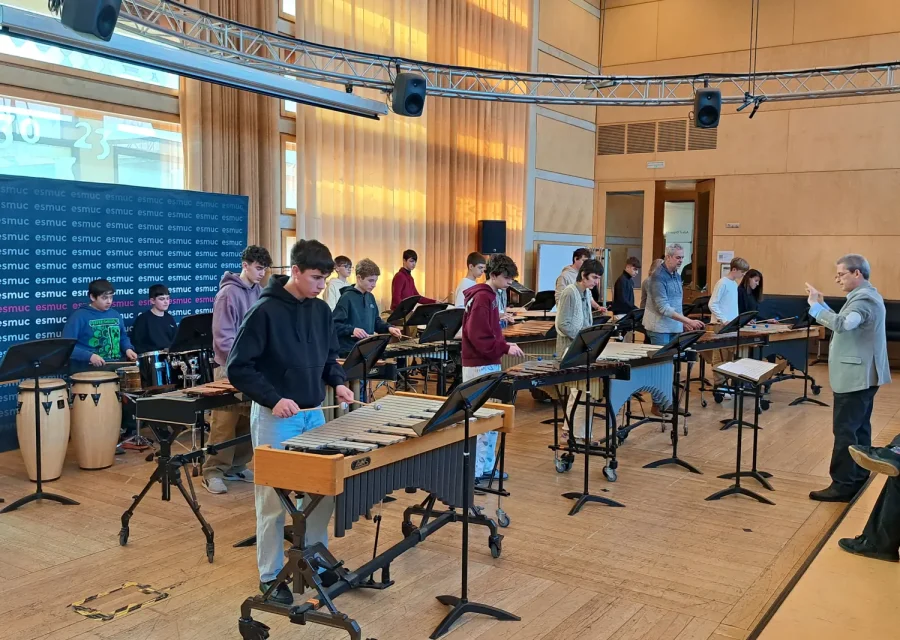 El Conservatori participa a l’11a Trobada de Percussió de Catalunya