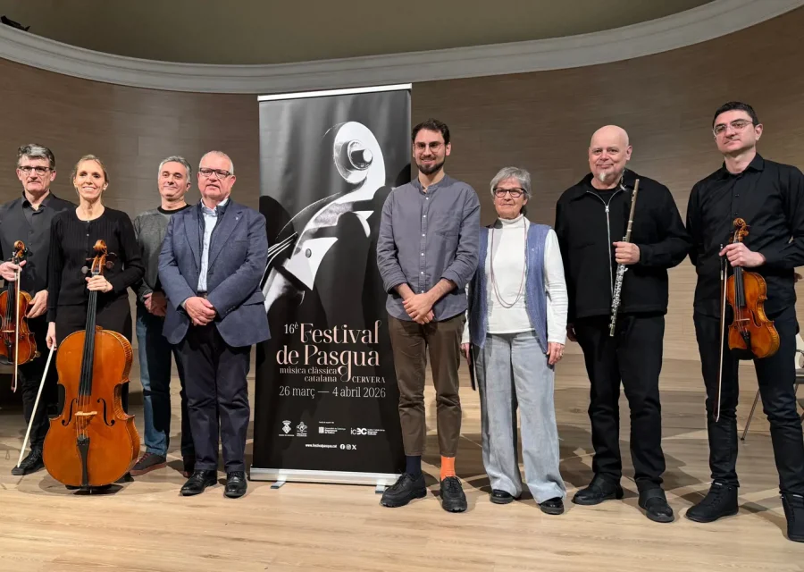 El Festival de Pasqua tornarà a convertir Cervera en l’epicentre de la música clàssica catalana