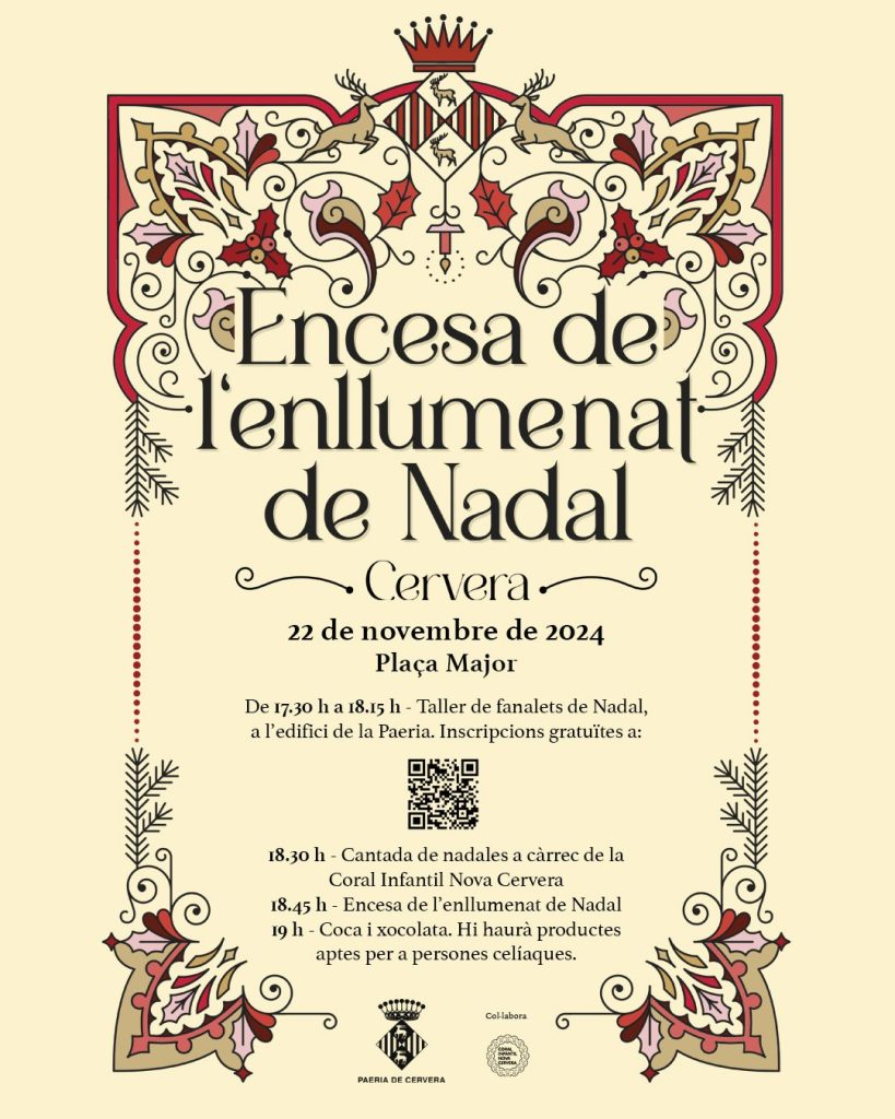 Encesa de l’enllumenat de Nadal