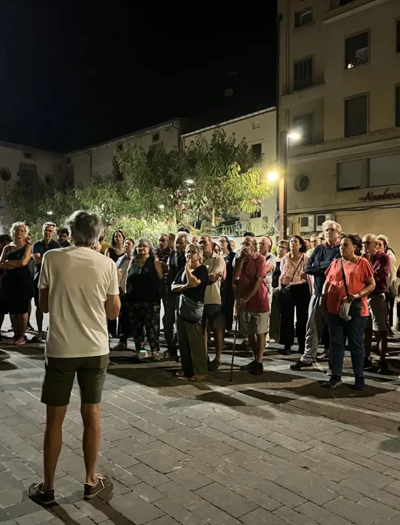 Èxit de participació en la visita nocturna a Sant Francesc