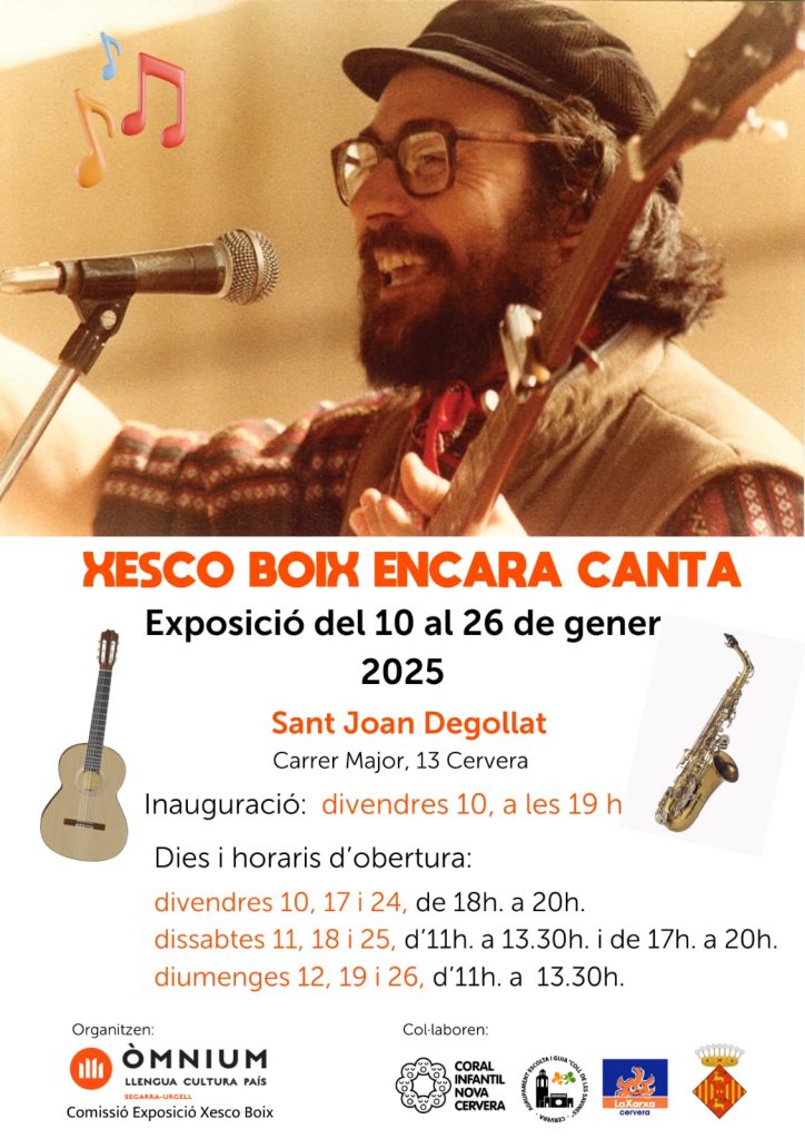 Exposició “Xesco Boix encara canta”