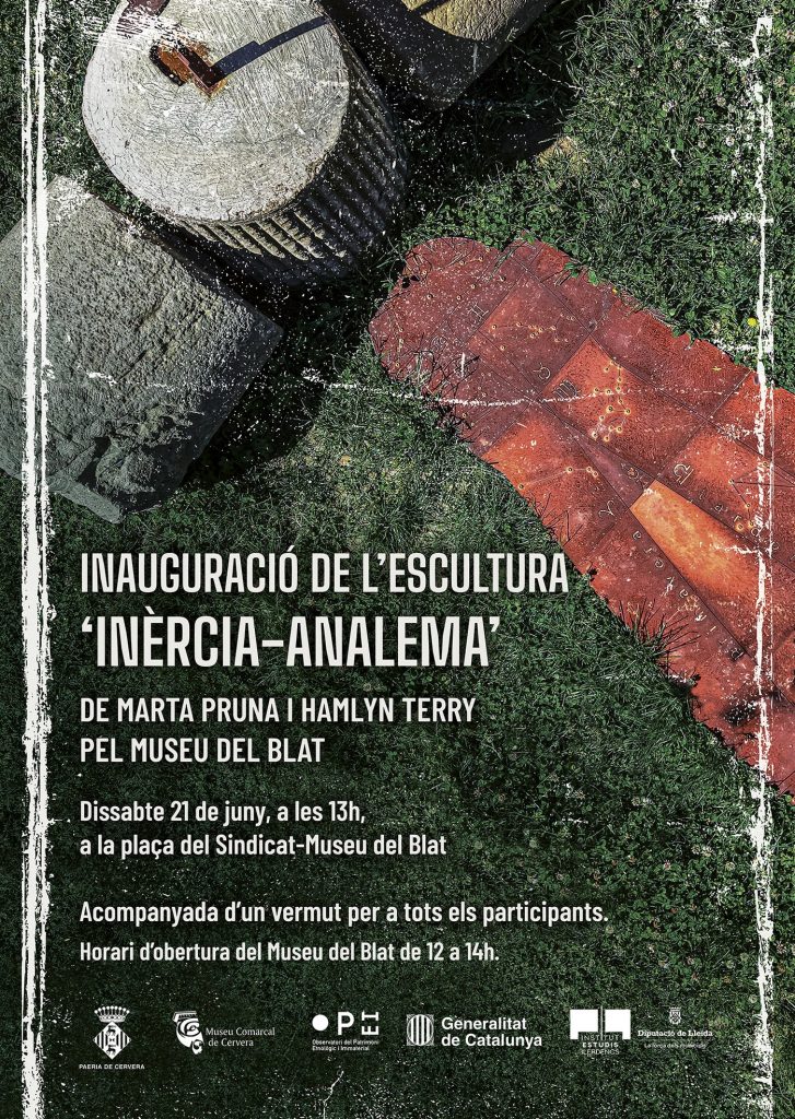 Inauguració de l’escultura “Inèrcia – Analema”