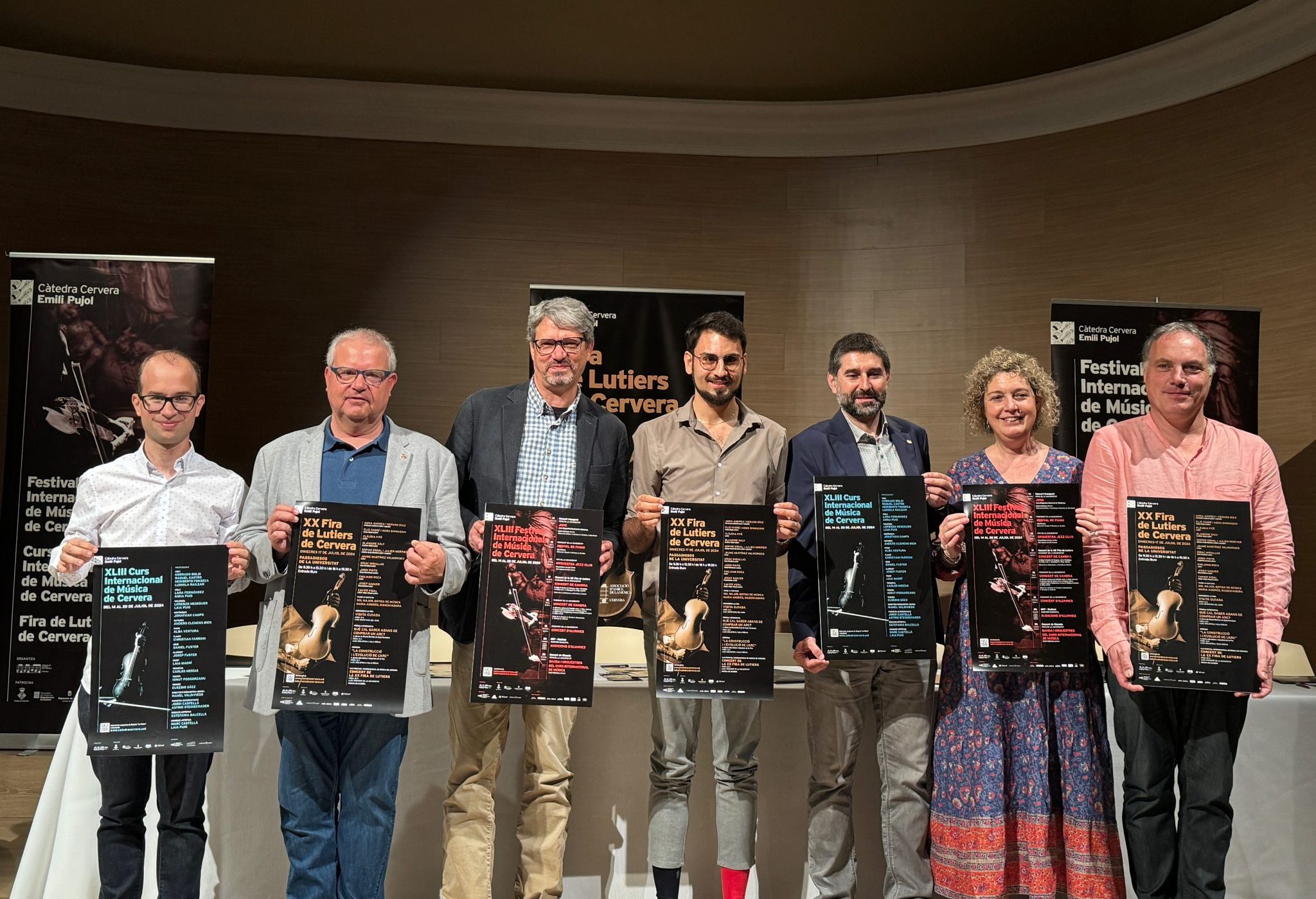 La Càtedra Emili Pujol convertirà de nou Cervera en epicentre musical de Catalunya