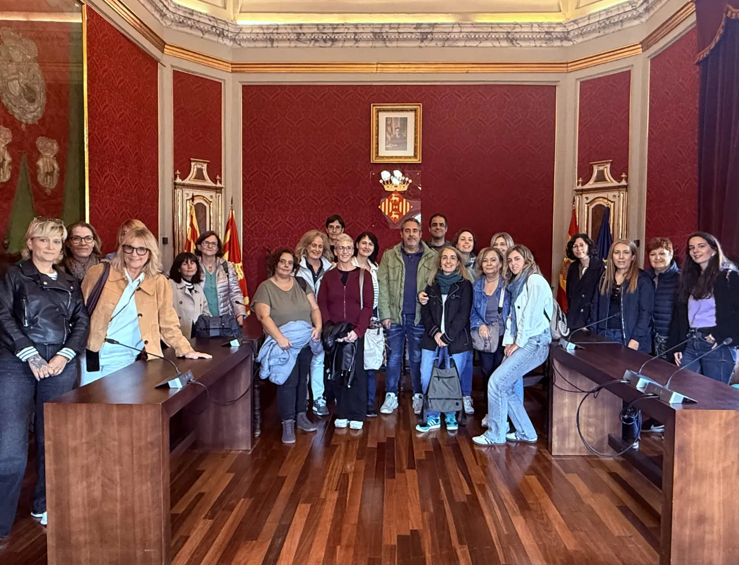 La Paeria rep una visita institucional de funcionaris de la Universitat de Barcelona