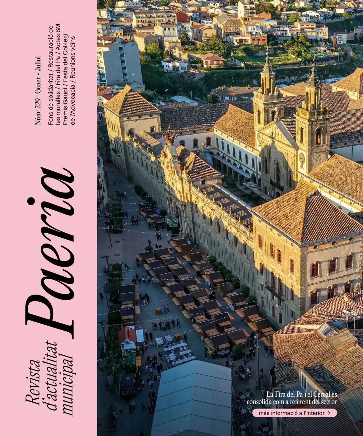 La revista Paeria estrena nou disseny