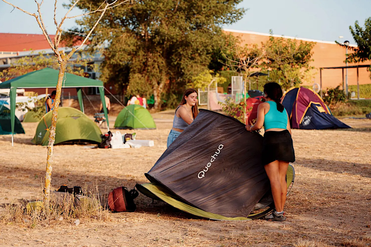 L’Aquelarre de Cervera amplia l’aforament de la zona d’acampada