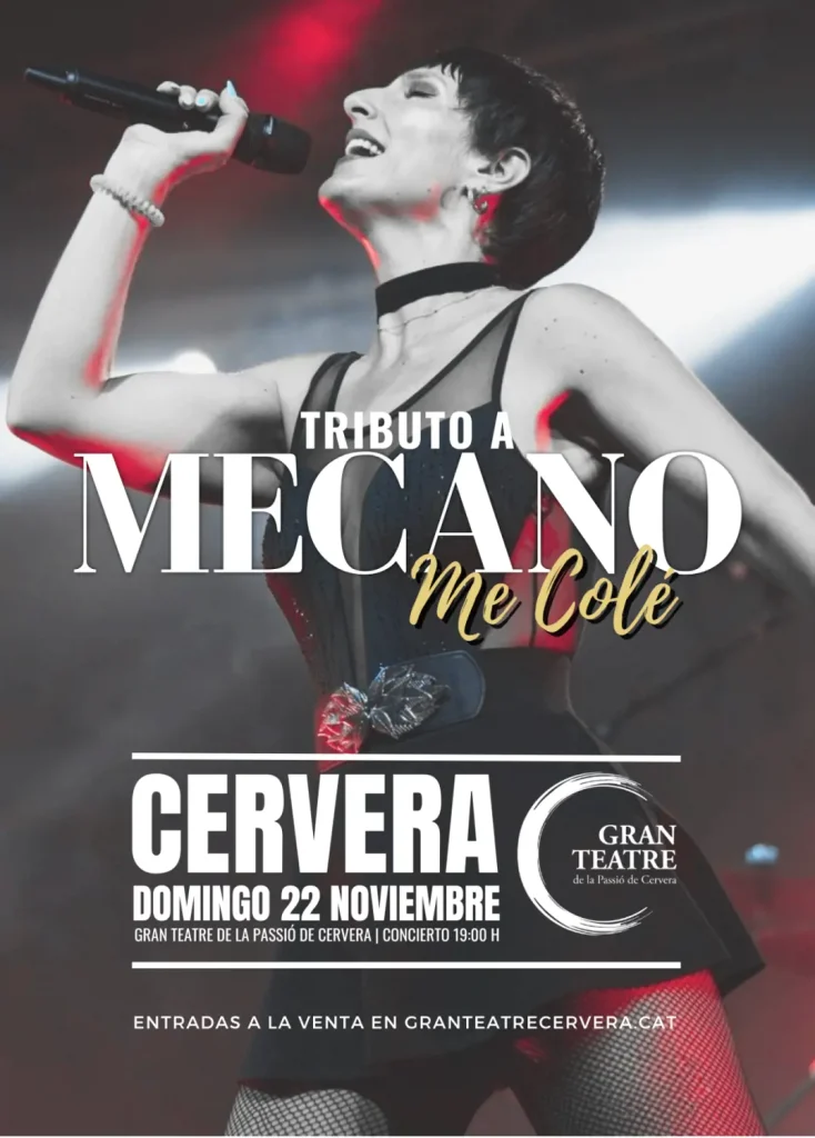 «Me colé»: concert de tribut a Mecano