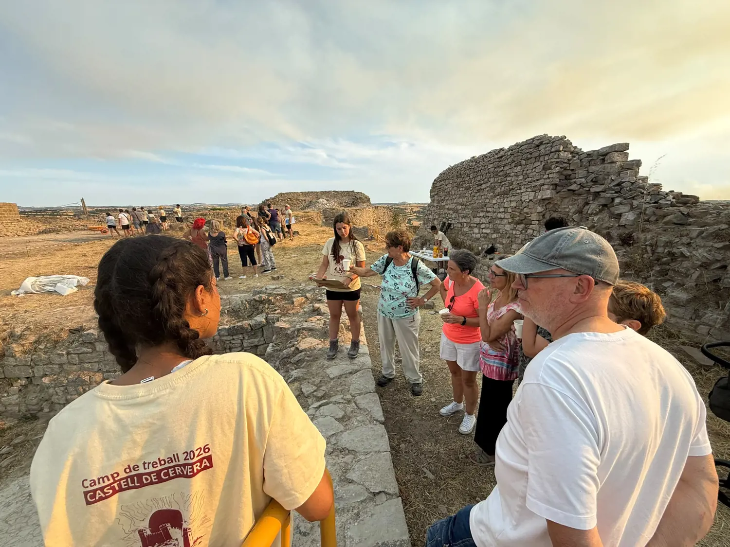 Portes obertes al Castell per descobrir els avenços del camp de treball arqueològic en l’any del Mil·lenari