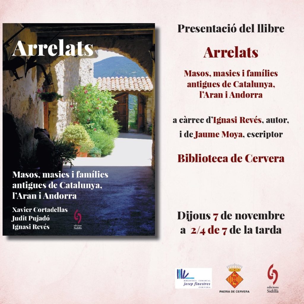 Presentació del llibre “Arrelats”