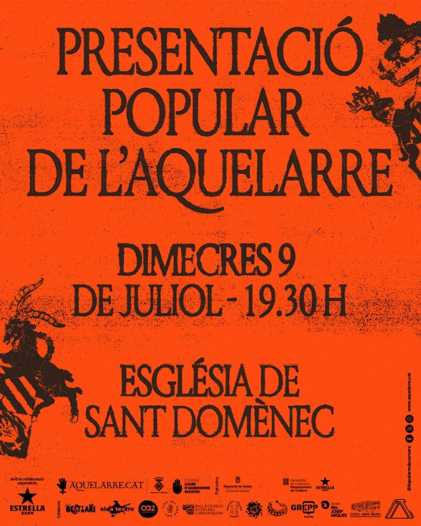 Presentació popular de l’Aquelarre 2025