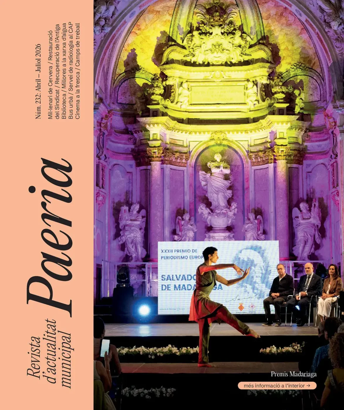 Revista Paeria dels mesos d’abril a juliol de 2026